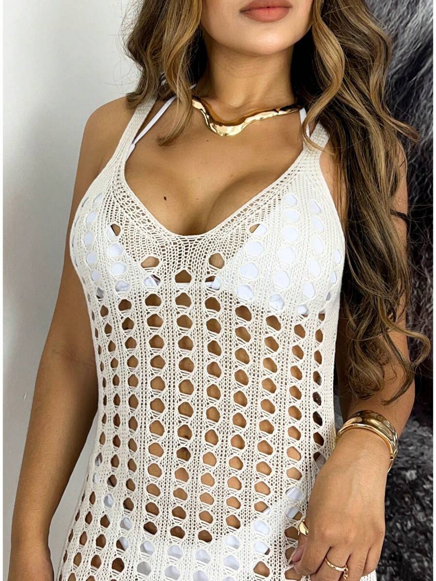 Vestido Furão Saída de Praia com Fenda - Praiar