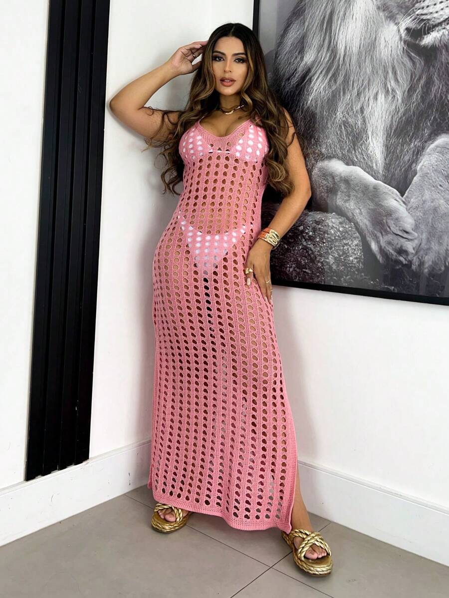 Vestido Furão Saída de Praia com Fenda - Praiar