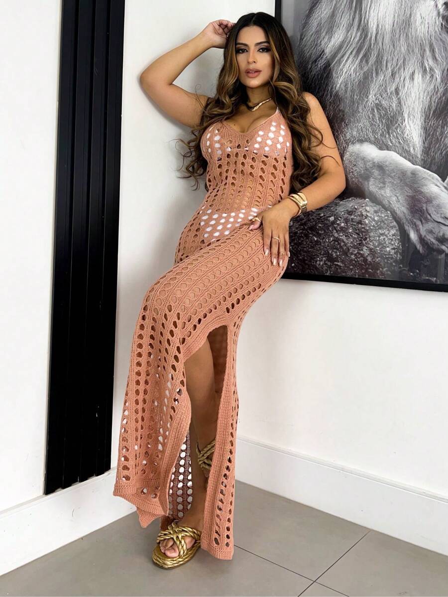 Vestido Furão Saída de Praia com Fenda - Praiar