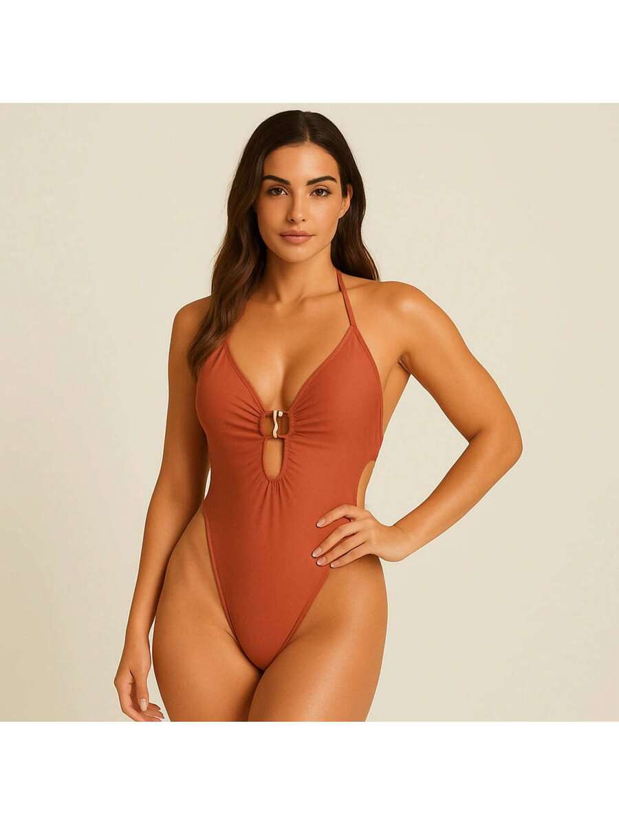 Maiô Body  com Bojo - Praiar