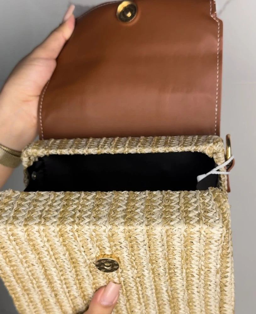 Bolsa de Couro Praia - Exclusiva