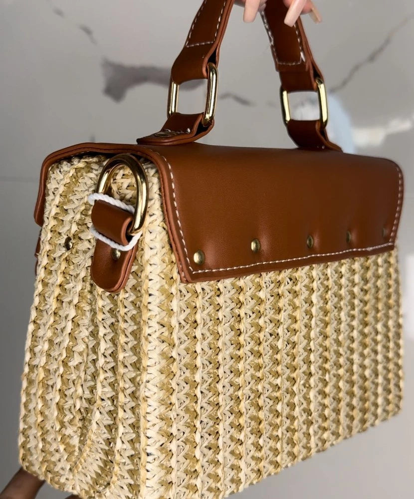 Bolsa de Couro Praia - Exclusiva