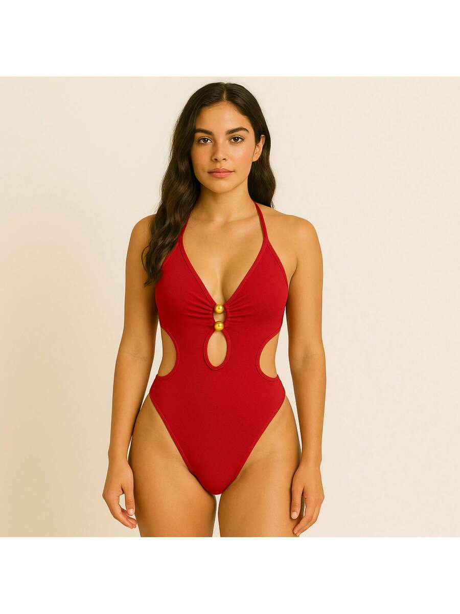 Maiô Body  com Bojo - Praiar