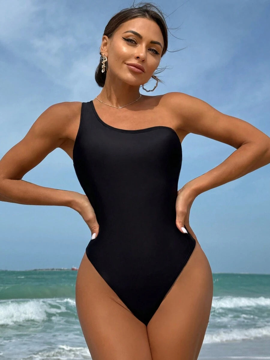 Maiô Ombro Aberto e Decotado - Praiar