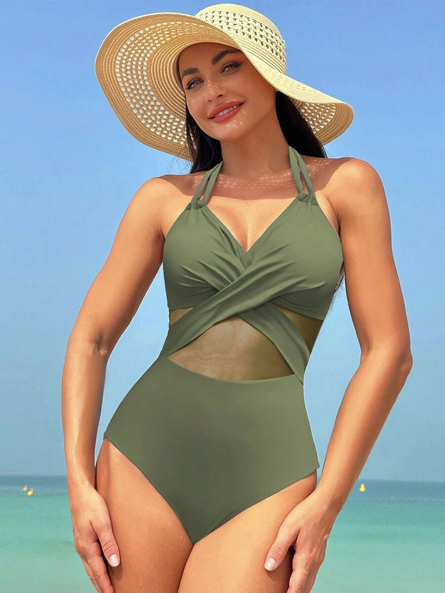 Maiô Cor Sólida One Piece - Praiar