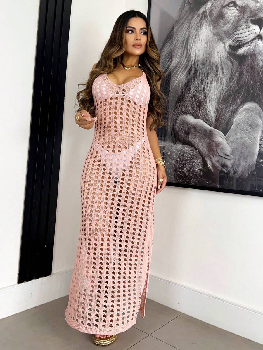 Vestido Furão Saída de Praia com Fenda - Praiar