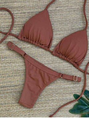 Biquíni Poliamida Fita com Regulador – Praiar