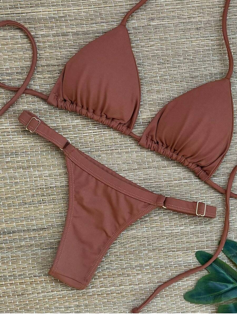 Biquíni Poliamida Fita com Regulador – Praiar