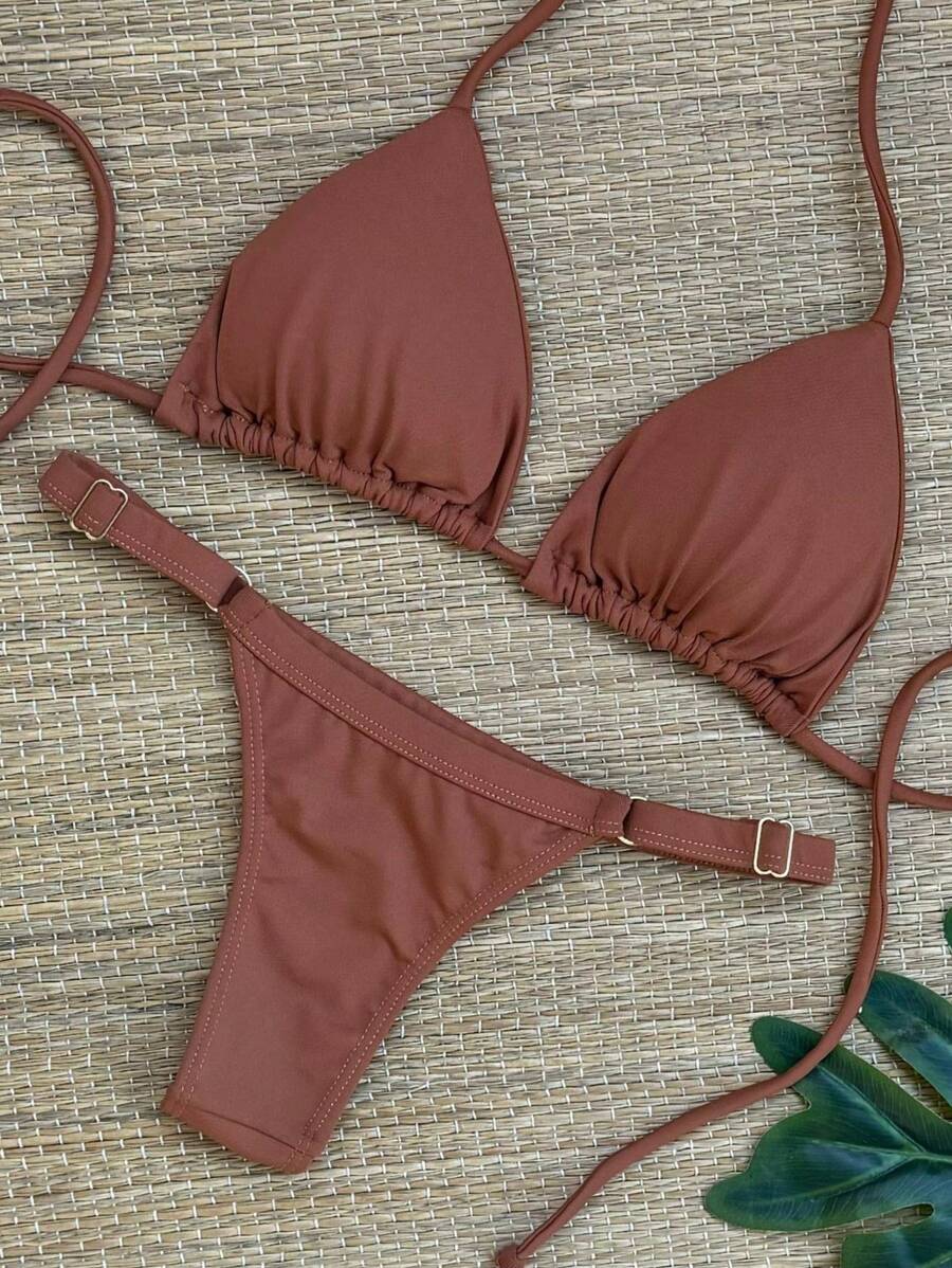 Biquíni Poliamida Fita com Regulador – Praiar