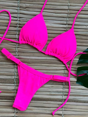 Biquíni Poliamida Fita com Regulador – Praiar