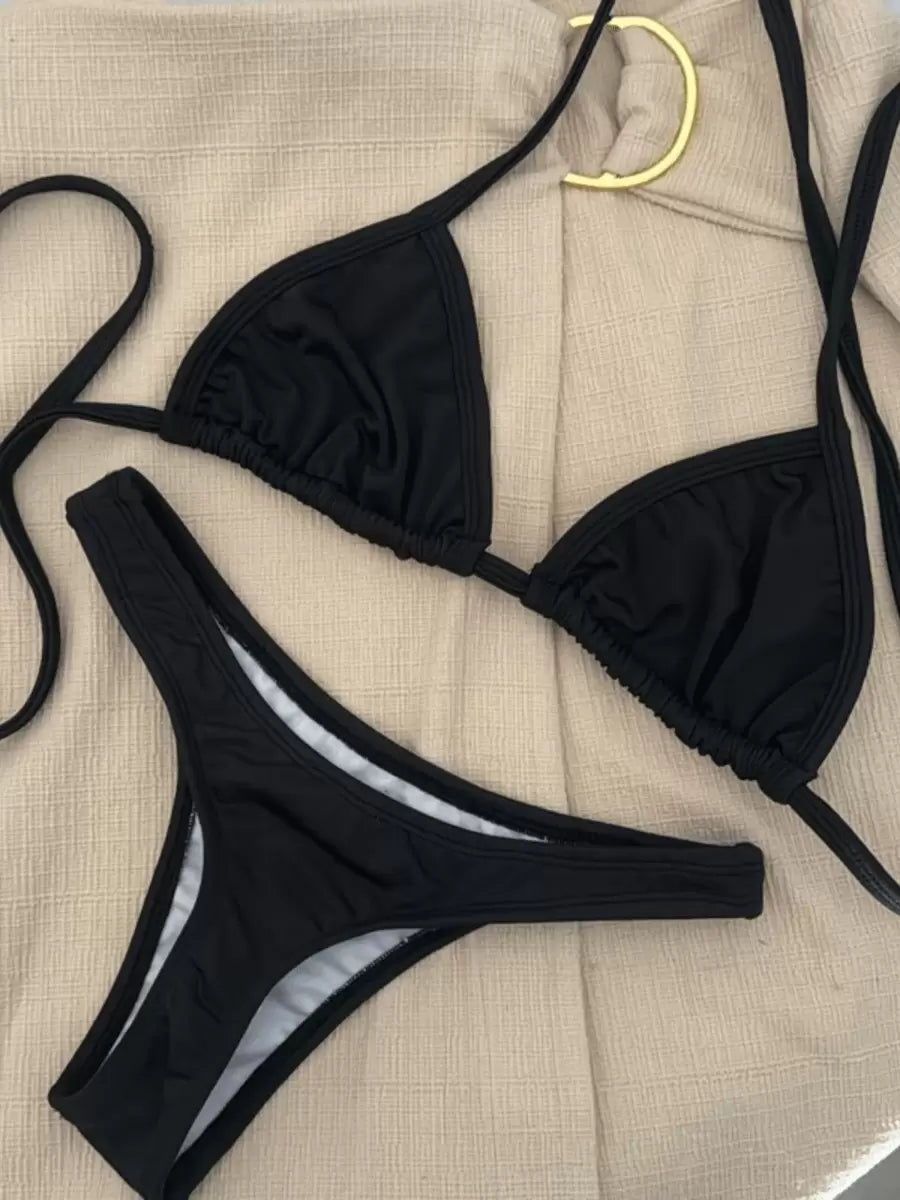 Biquini Asa Delta Fio Dental Cortininha - Praiar