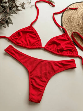 Biquini Asa Delta Fio Dental Cortininha - Praiar