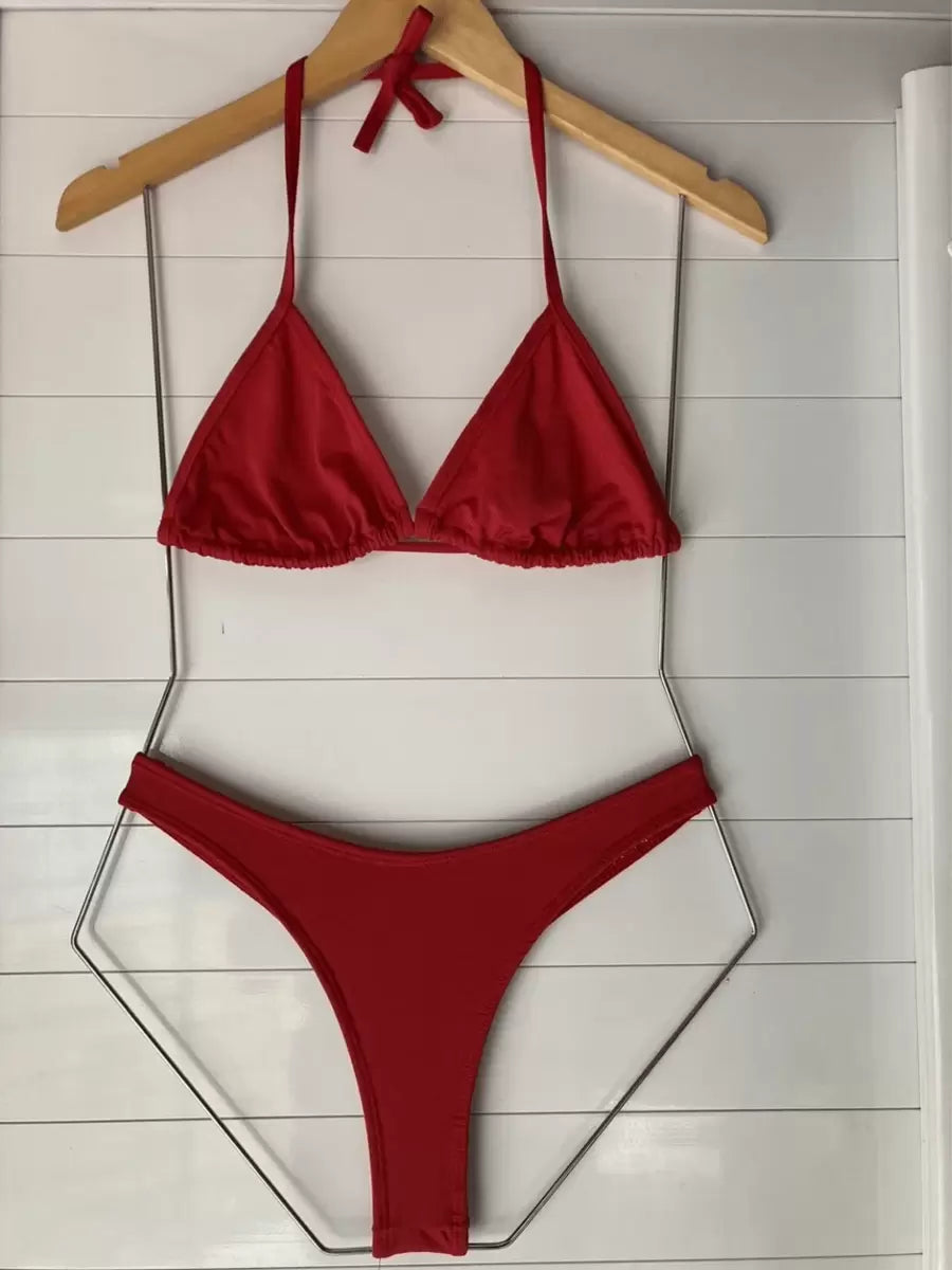 Biquini Asa Delta Fio Dental Cortininha - Praiar