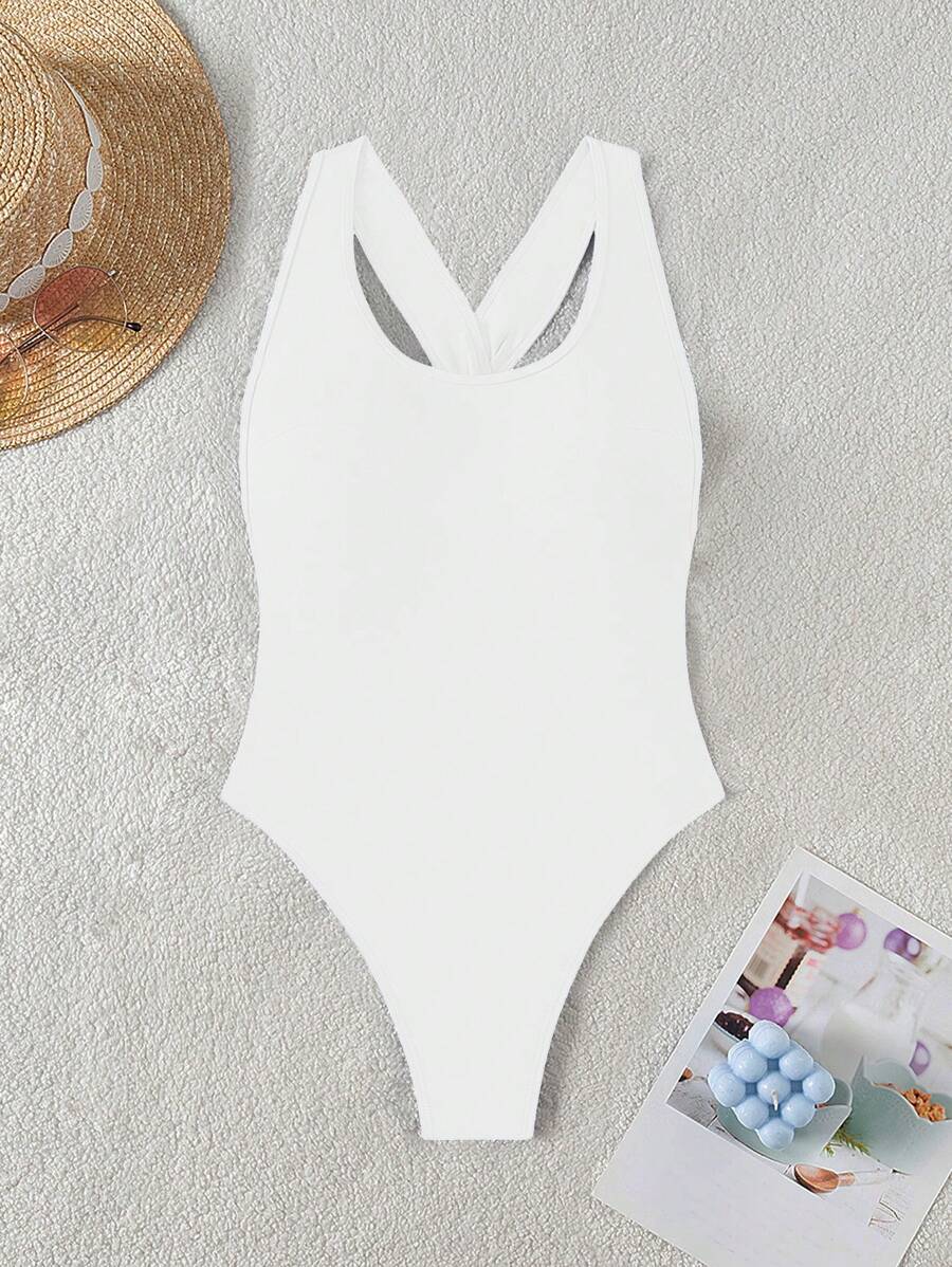 Maiô Sólido Torcido Franzido - Praiar