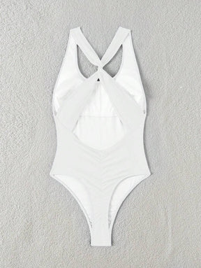 Maiô Sólido Torcido Franzido - Praiar