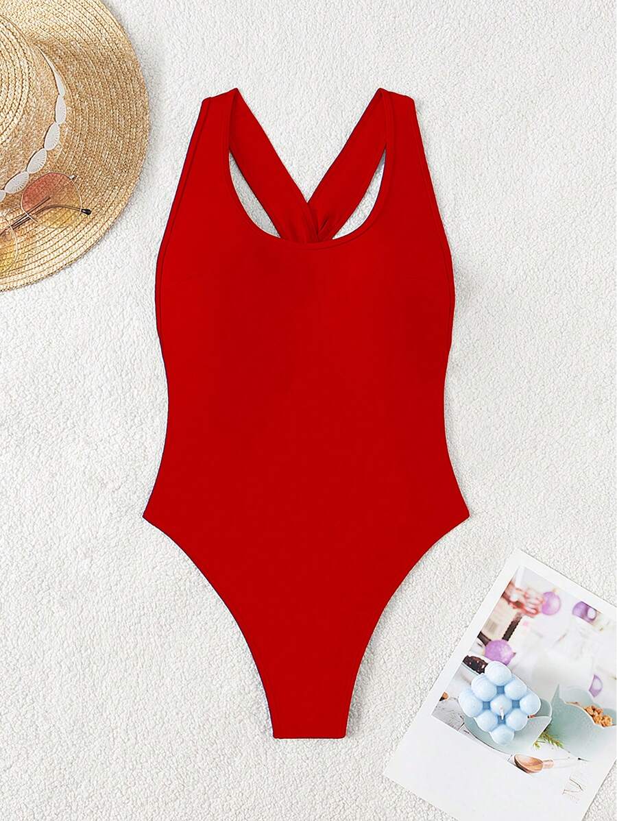 Maiô Sólido Torcido Franzido - Praiar