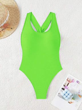 Maiô Sólido Torcido Franzido - Praiar