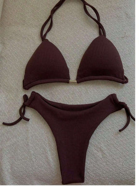 Biquini  Com Bojo e Fio Duplo Semi Fio Dental - Praiar