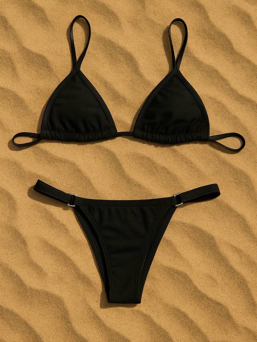 Biquíni Marquinha de Fita Fio Dental Cortininha Verão