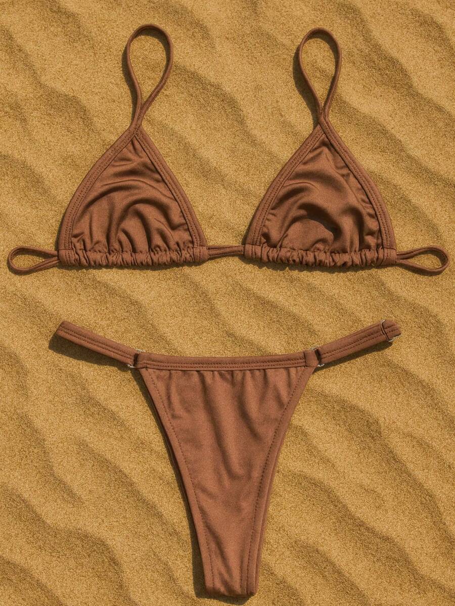 Biquíni Marquinha de Fita Fio Dental Cortininha Verão